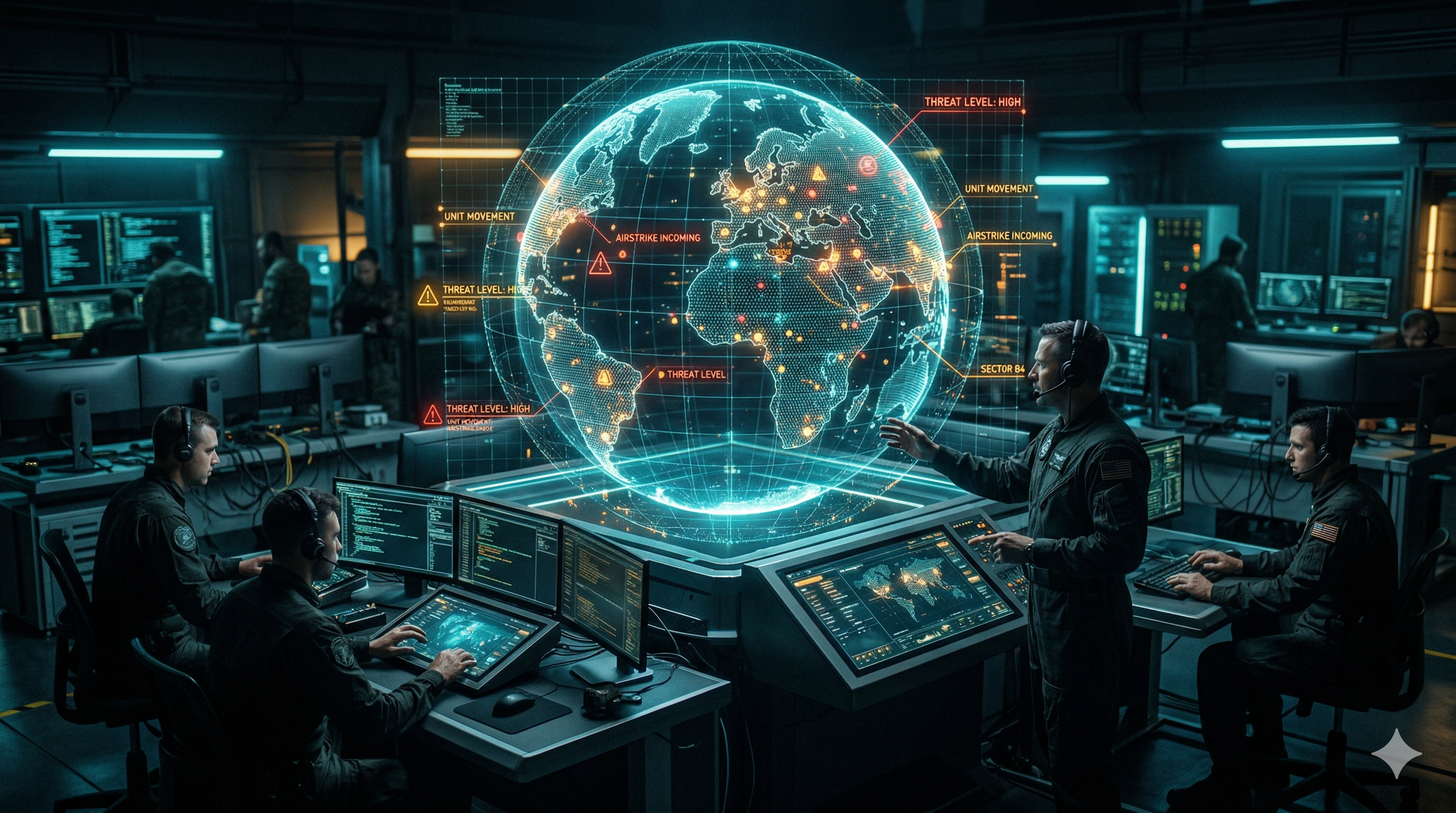 指揮中心概念圖 / Command Center Concept